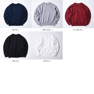 トレーナー メンズ 厚手 無地 スウェット 大...の詳細画像2