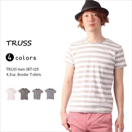 tシャツ Tシャツ ボーダーTシャツ レディース メンズ 半袖 夏服 2ｃｍピッチ 綿100％ ポイ...
