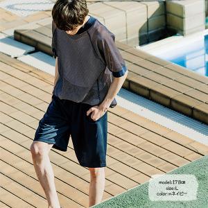 ハーフパンツ メンズ ユニセックス 短パン 大...の詳細画像3
