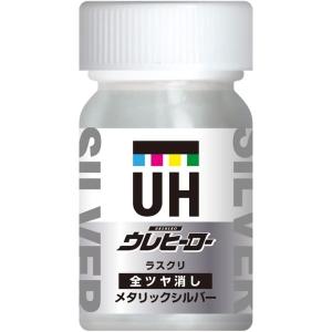 斎藤塗料 ウレヒーローラスクリ メタリックシルバー M10