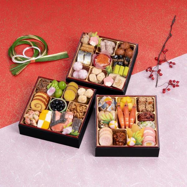 おせち 千賀屋謹製 月華千 和風三段重 [冷蔵] 3人前