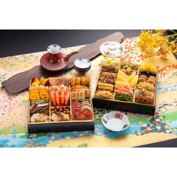 おせち 博多久松 和洋折衷定番おせち 春日 [冷凍] 3人前|