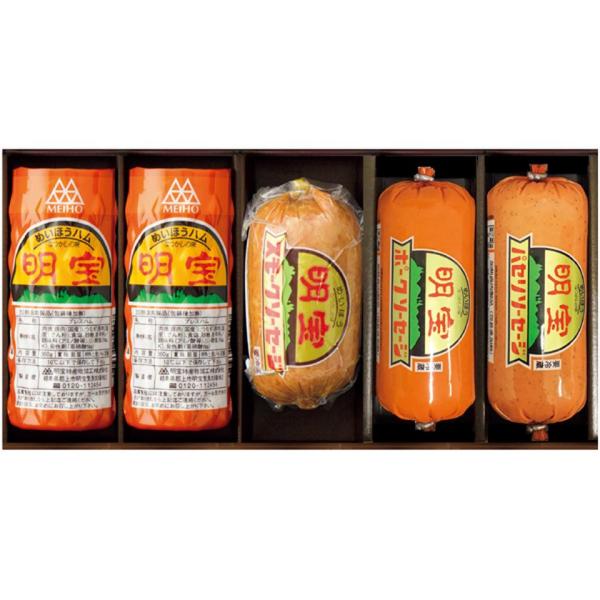 お歳暮 明宝ハム ハム・ソーセージ5本詰合せ