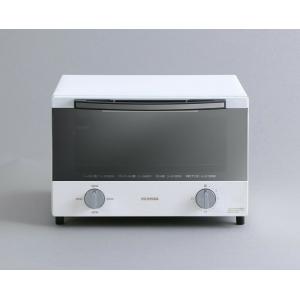 【アイリスオーヤマ】 スチームオーブントースター 4枚焼き  (ホワイト)｜mvtokai-yho