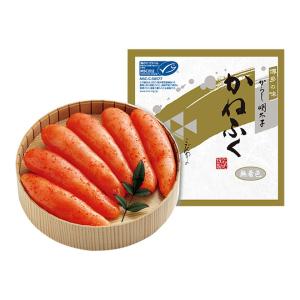 お中元 かねふく　ＭＳＣ認証　無着色辛子明太子