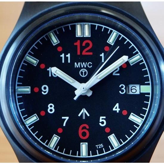 G10 100m MKV PVD ブラックミリタリーウォッチ MWC時計 腕時計 トリチウム夜光 G...