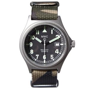 MWC時計 腕時計 ミリタリーウォッチ カンパニー G10BH バッテリーハッチ NATOストラップ (カモフラージュ）（ブラック）（グレイ）３本付き！