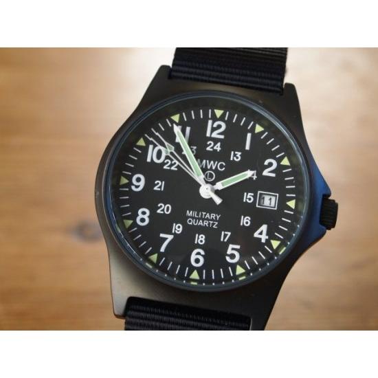 MWC時計 G10LM デート 米軍24時間表記  PVD ブラック送料無料 メーカー保証 修理対応...