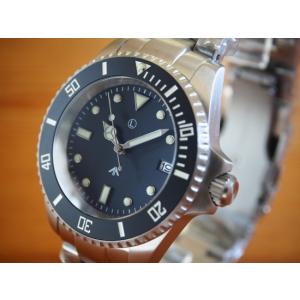 時計 腕時計 メンズ MWC時計 オートマティック300m サブマリーナ ノンロゴ ステンベルト サファイア風防・セラミックベゼル｜mwcunlimited