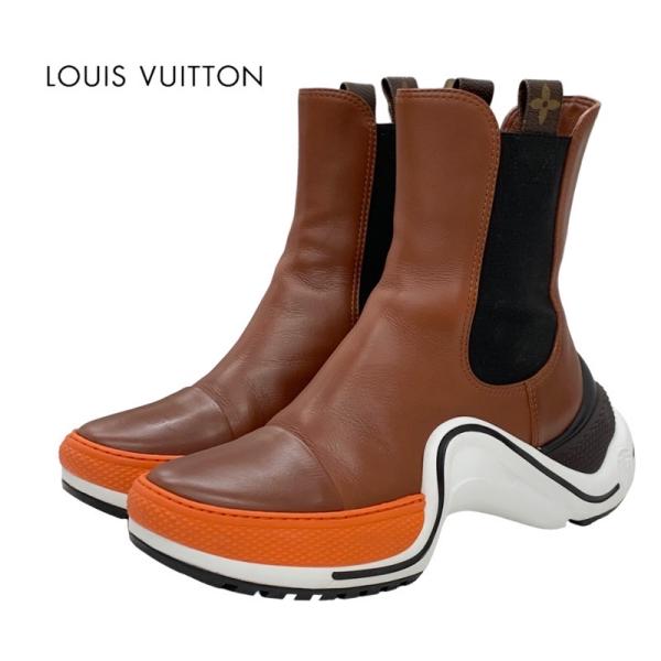 ルイヴィトン LOUIS VUITTON ブーツ ショートブーツ アンクルブーツ アークライトライン...