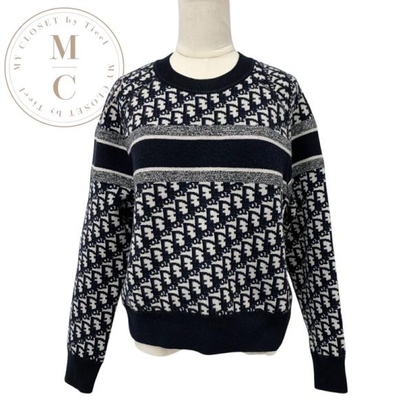 クリスチャンディオール CHRISTIAN DIOR トップス カシミヤ リバーシブル ラウンドネッ...