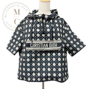 クリスチャンディオール CHRISTIAN DIOR トップス ポリエステル ショートスリーブ アノラック ロゴ ハーフジップ フーディ ジャケット
