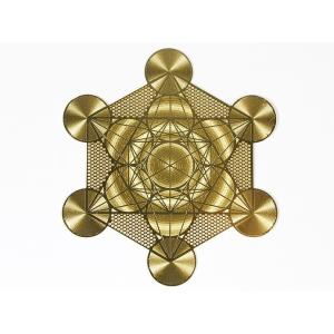 エナジーカード　メタトロンキューブ/Metatron Cube（浄化）　神聖幾何学模様