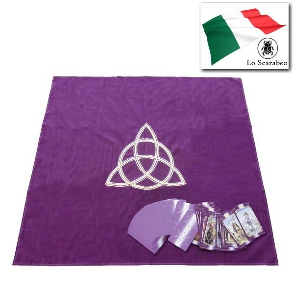 【売り切り30％OFF】タロットカードクロス　ウィッカ　魔術師のシンボルが刺繍されたクロス　オラクル...