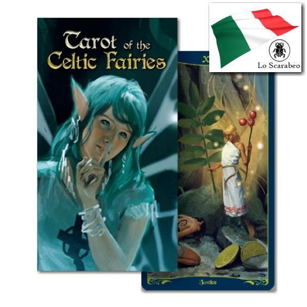タロットカード　ケルティックフェアリー　ケルトの妖精が美しいタロットカード