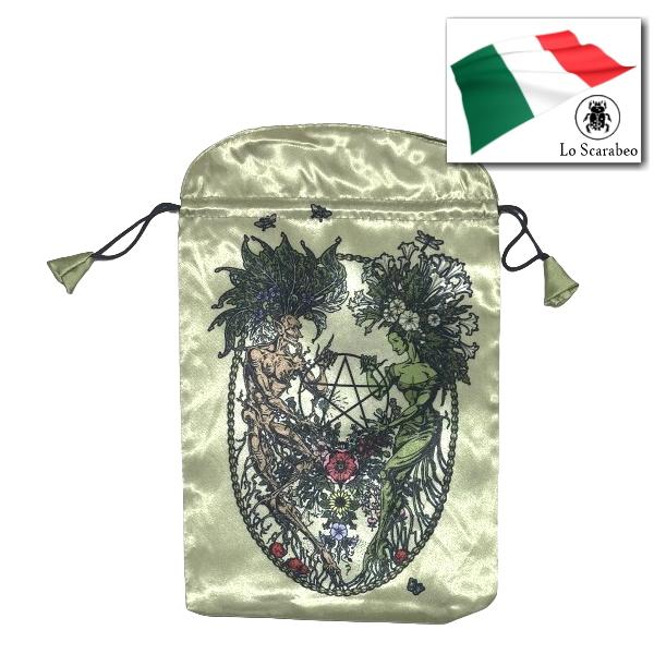 【売り切り30％OFF】タロットカードポーチ　マジカルボタニカル　（タロットバッグ）