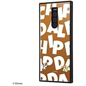 Xperia 1 ケース/ディズニー/【 耐衝撃/ケース ストラップ ホール 】 トリプルハイブリッ...