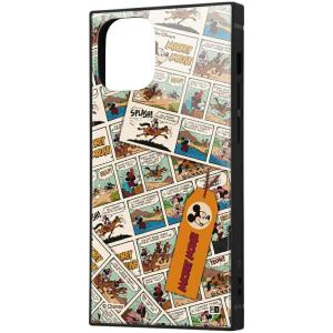 iPhone 12 mini/ディズニー/耐衝撃/ハイブリッド/スマホケース KAKU/ミッキーマウ...
