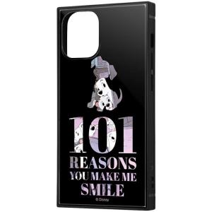 iPhone 12 mini/ディズニー/耐衝撃/ハイブリッド/スマホケース KAKU/101匹わん...