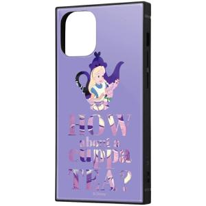 iPhone 12 mini/ディズニー/耐衝撃/ハイブリッド/スマホケース KAKU/ふしぎの国の...