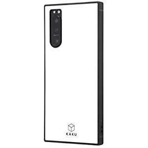イングレム IQ-XP5M2K3TB/W 耐衝撃ハイブリッドケース KAKU ホワイト 〔Xperi...