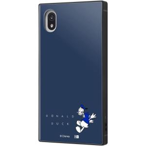イングレム Xperia Ace III / /耐衝撃ハイブリッドケース KAKU / ドナルドダック_ジャンプ IQ-DXPAM3K3TB/DD3