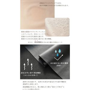 生地 透湿性防水シート カラー 国産 広幅15...の詳細画像2