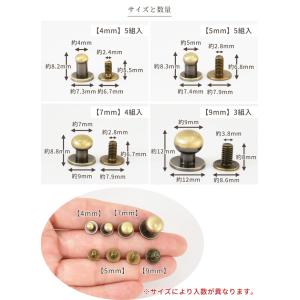 ギボシ ネジ式 直径 約4~9mm 4サイズ ...の詳細画像4