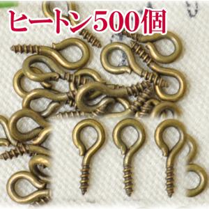 MY mama ヒートン 9mm ネジ式 30個入り □ 金具 サイズ ねじ ネジ