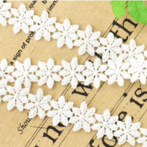 ケミカルレース リボン テープ ブレード 小さな お花