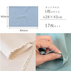 生地 はぎれ 布 セット 帆布 カットクロス ...の詳細画像4