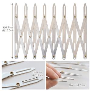 スライド 式 ソーイング ゲージ ■ アルミ ...の詳細画像4