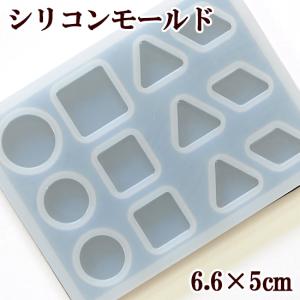シリコンモールド ミニモチーフ ■ 丸 三角 四角