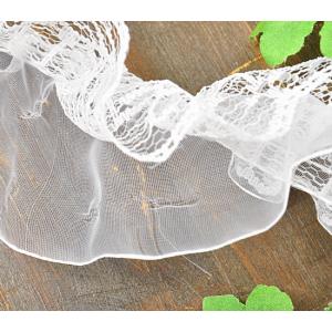 レース フリル ギャザー リボン ブレード お...の詳細画像5