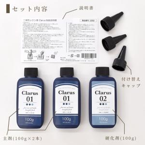 レジン液 2液性 レジン 大容量 300g 安...の詳細画像5