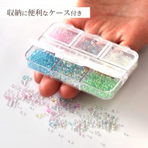 ガラス ブリオン ビーズ バブル オーロラ 封...の詳細画像3