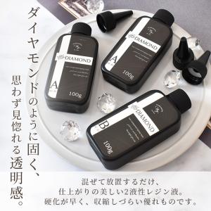 レジン液 2液性 300g 安い エポキシ樹脂...の詳細画像1