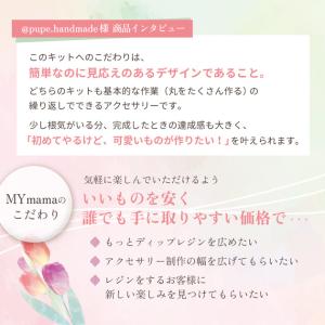 ディップレジン イヤーアクセサリー キット ピ...の詳細画像4