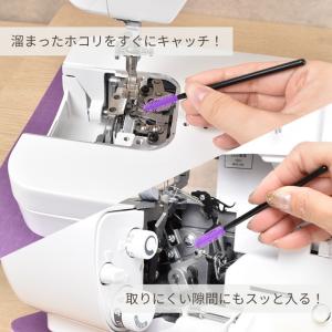 シリコン ミシン ほこり キャッチ ブラシ 4...の詳細画像3