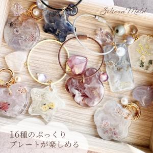 シリコン モールド 穴あき ぷっくり プレート...の詳細画像2