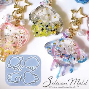 クラフトハートトーカイ オリジナルシリコンプチモールド クロス&ユリ