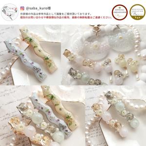 ヘアクリップ アクセサリーパーツ 大きめ 金具...の詳細画像5