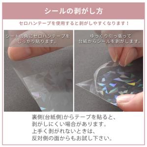 シール ホログラム シート 同柄6枚入 全6種...の詳細画像5