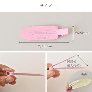 訳あり 前髪 ヘア クリップ 3本セット 全8...の詳細画像4