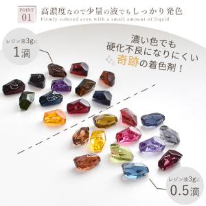 レジン 着色剤 セット UV LED 高濃度 ...の詳細画像3