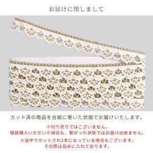スカラップ ケミカル レース 17mm幅 1....の詳細画像5