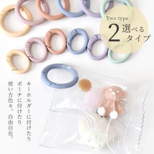 カラビナ キーホルダー おしゃれ パーツ カラ...の詳細画像2