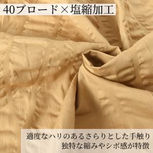 生地 布 布地 40ブロード 塩縮 ウェーブ ...の詳細画像1