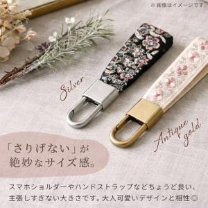 ストラップ用 カラビナ ミニ キーホルダー 金...の詳細画像2