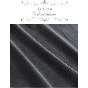 ベルベット生地 ブラック 黒 144cm幅 5...の詳細画像1